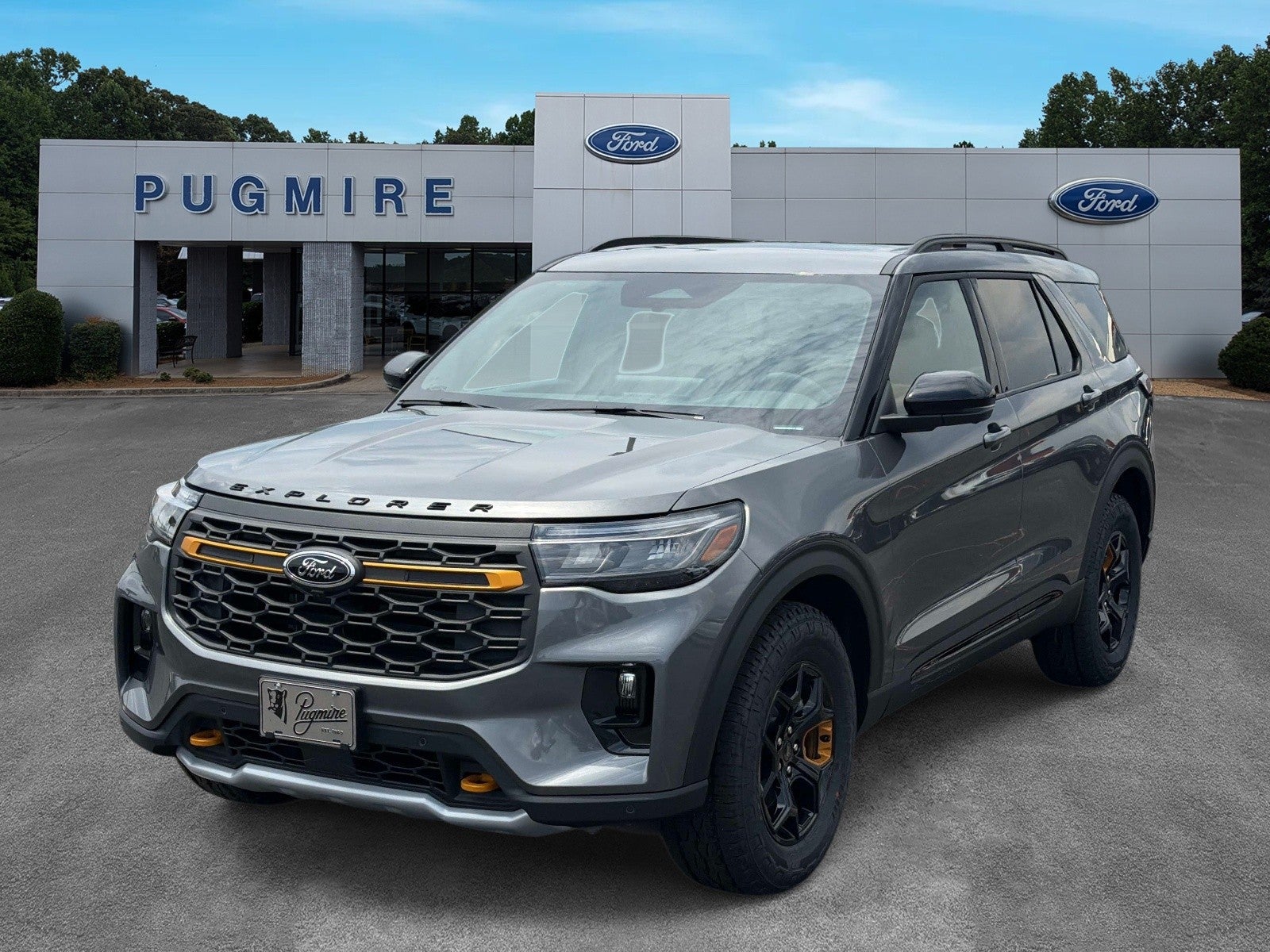 2026 Ford Explorer — rear three-quarter view