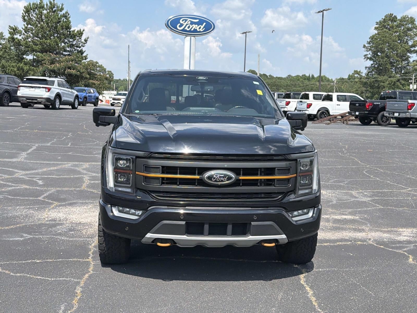 2022 Ford F-150 — side profile view