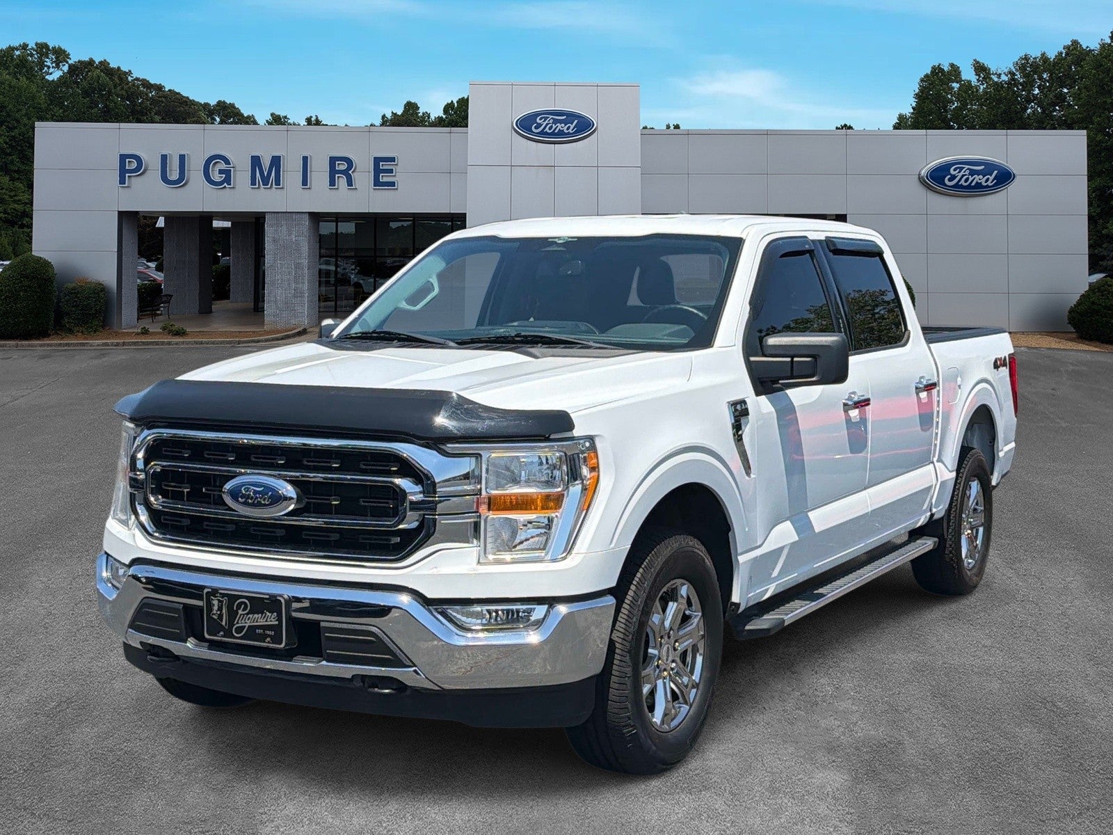 2023 Ford F-150 — rear three-quarter view