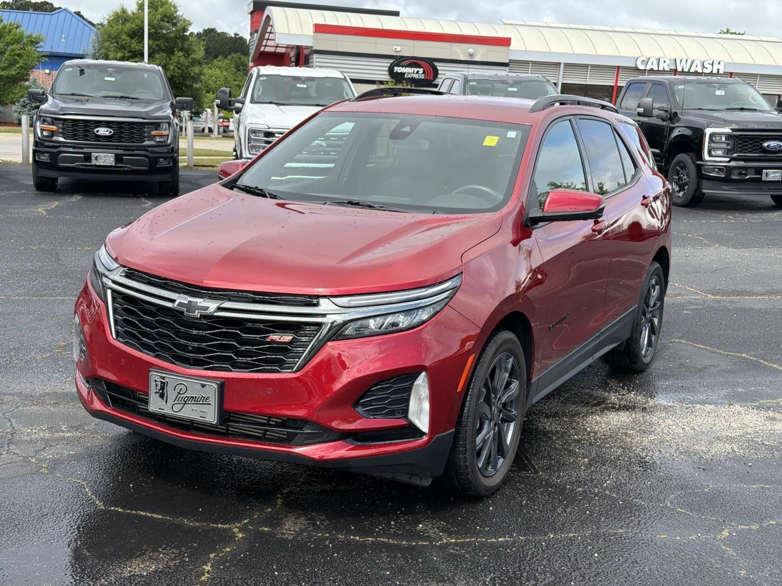 2022 Chevrolet Equinox — rear three-quarter view