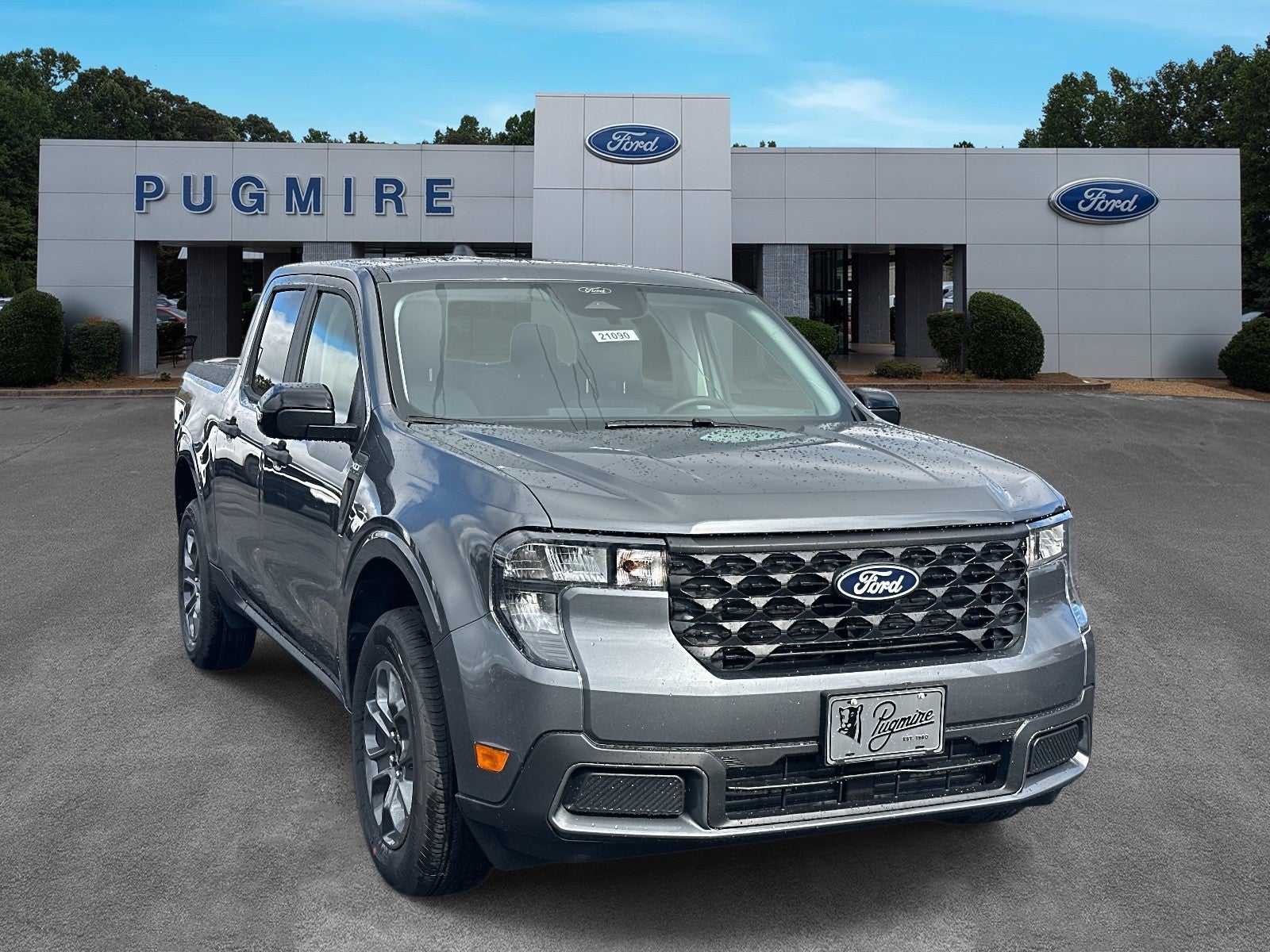 2026 Ford Maverick XLT AWD SUPERCREW in Carbonized Gray M — front three-quarter view