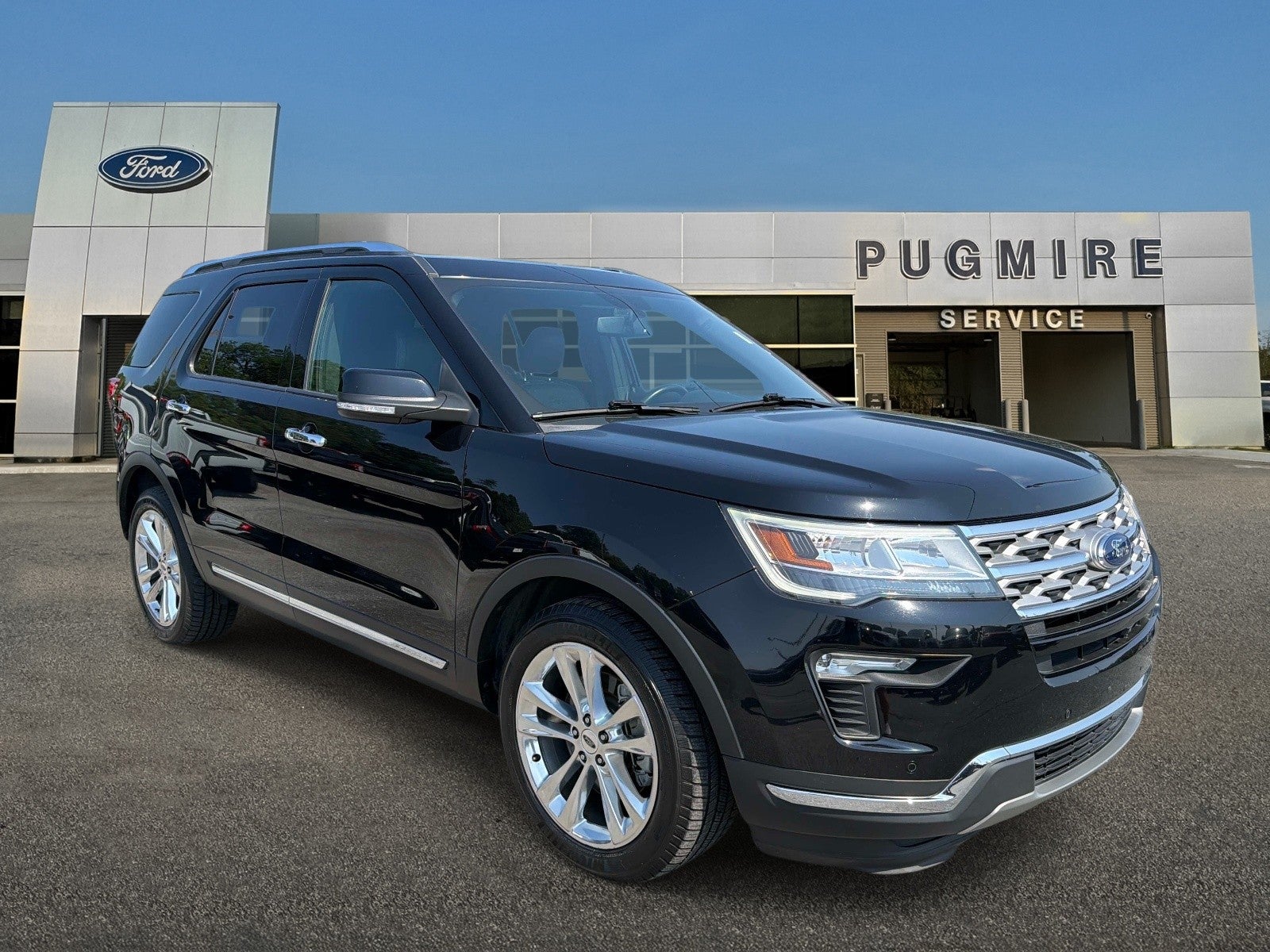 2018 Ford Explorer LIMITED FWD in Other — front three-quarter view