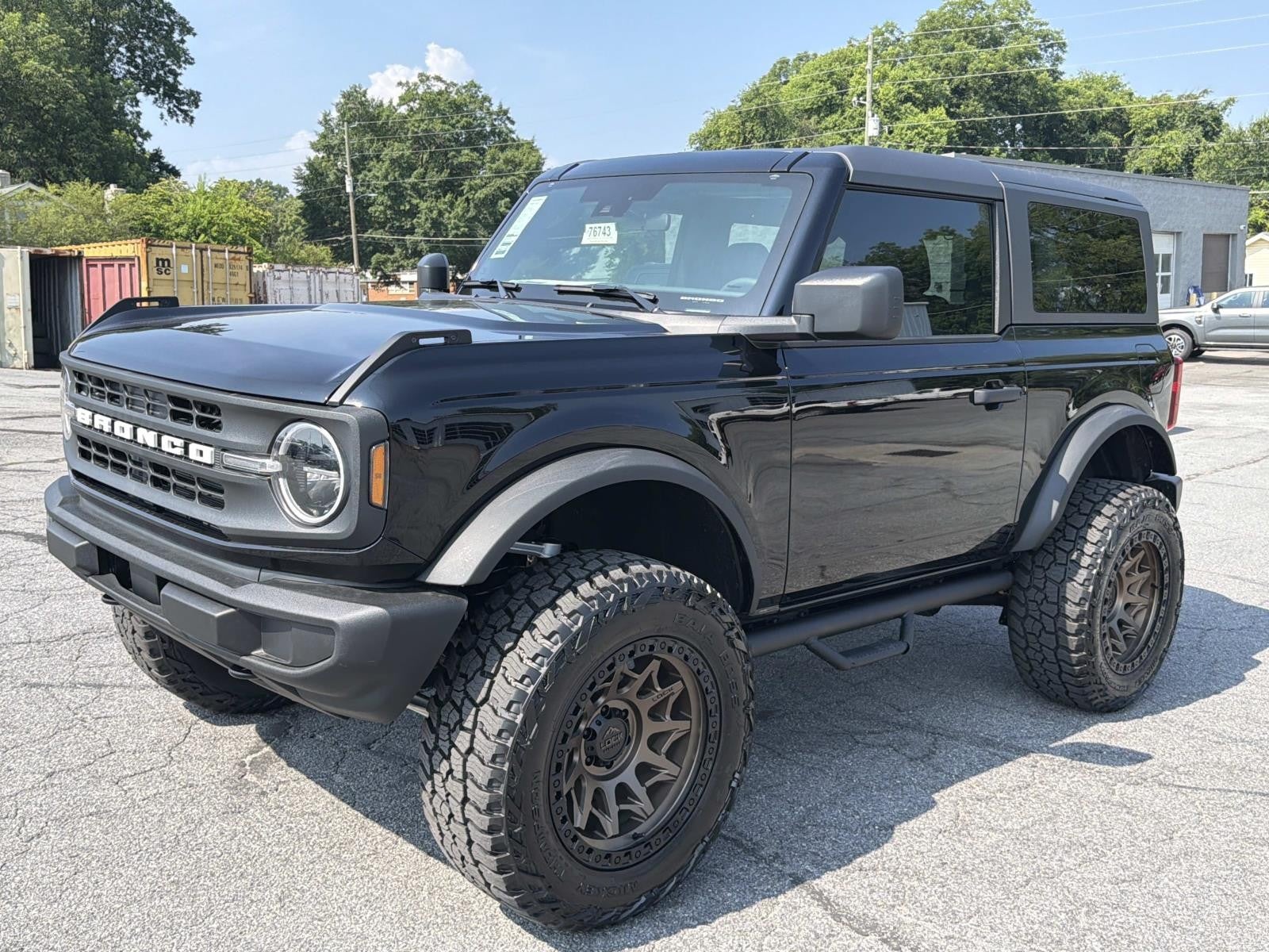2026 Ford Bronco — rear three-quarter view