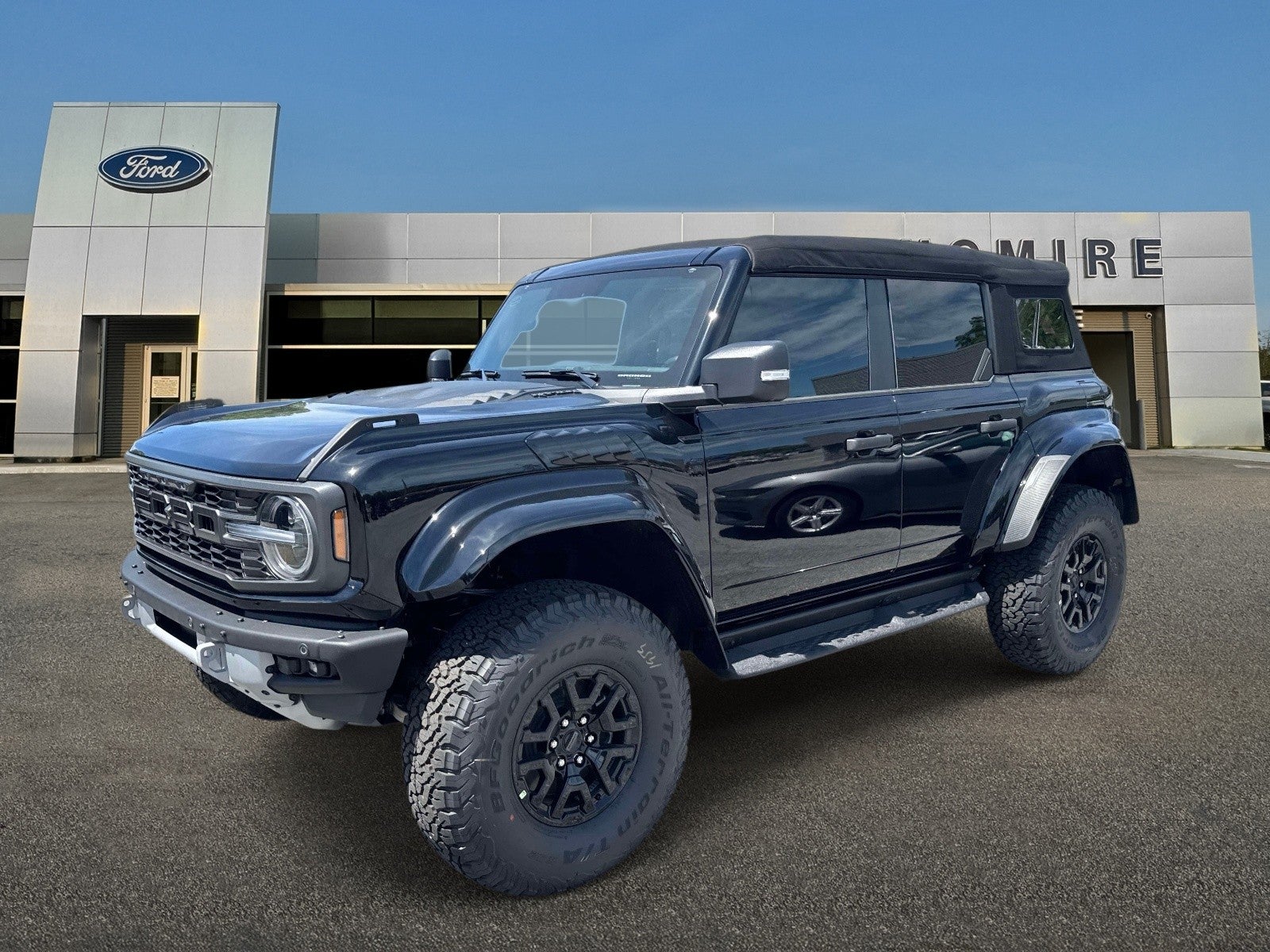 2026 Ford Bronco — rear three-quarter view