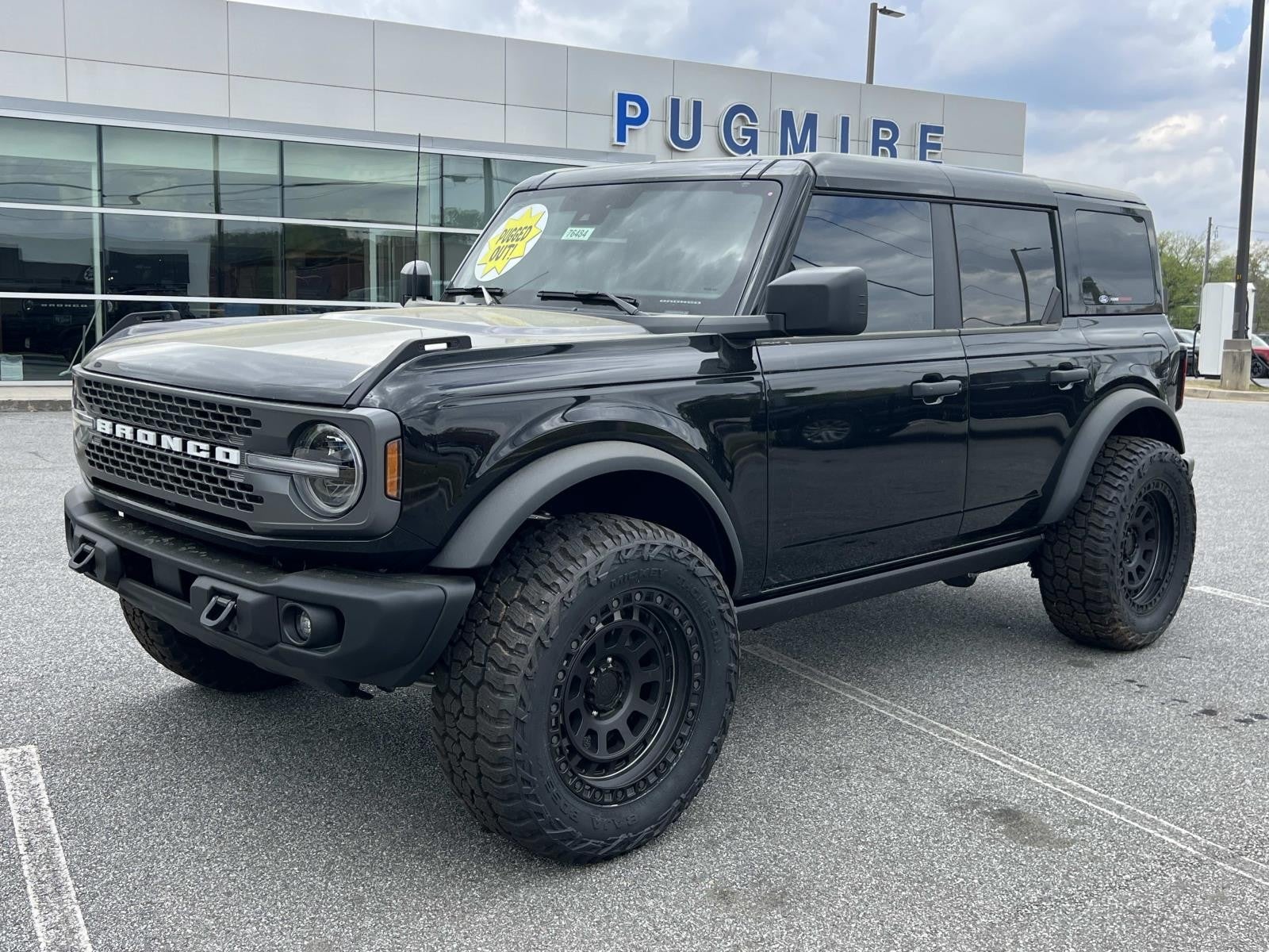 2025 Ford Bronco — rear three-quarter view