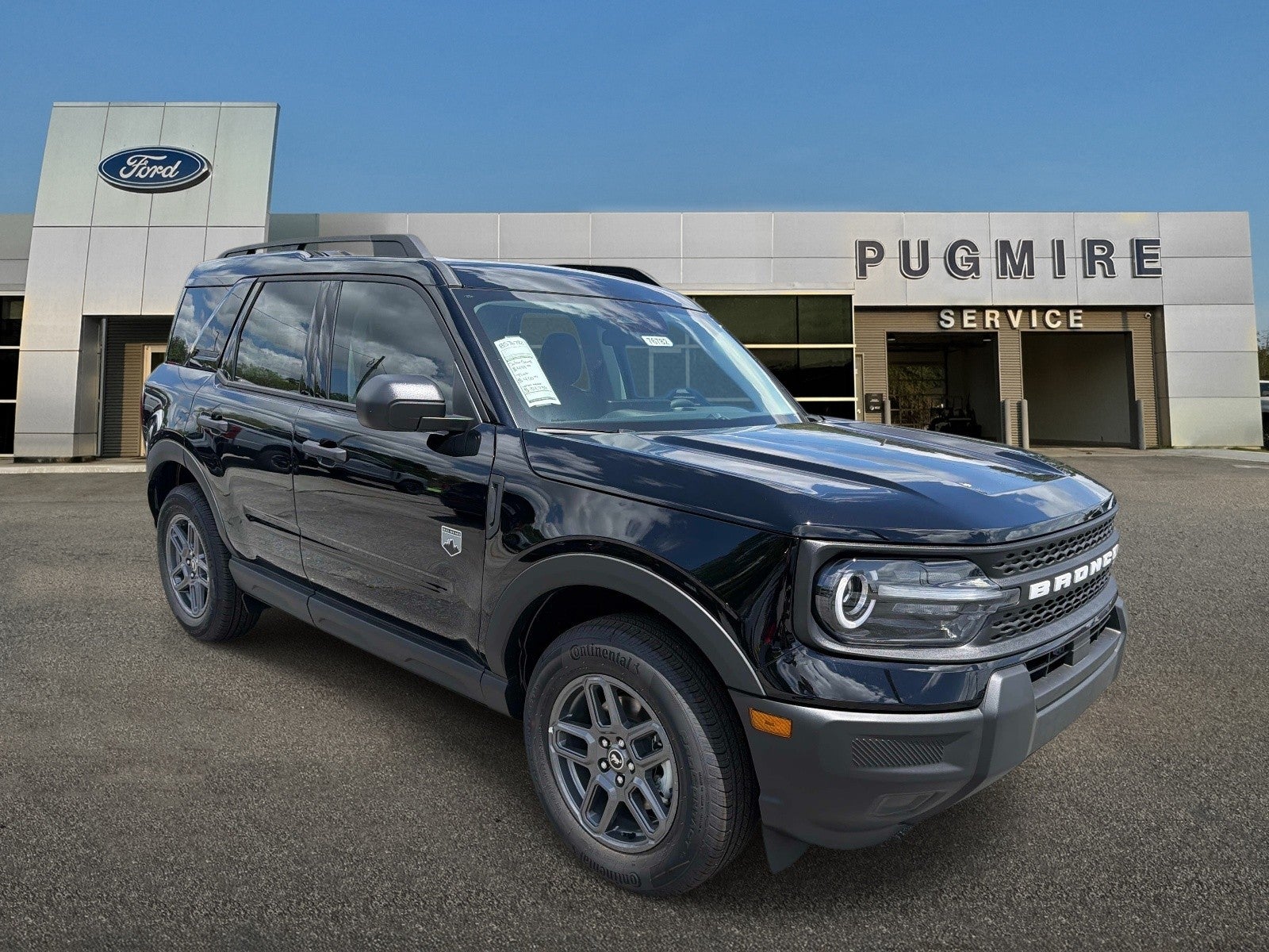 2026 Ford Bronco Sport BIG BEND 4X4 in Shadow Black — front three-quarter view