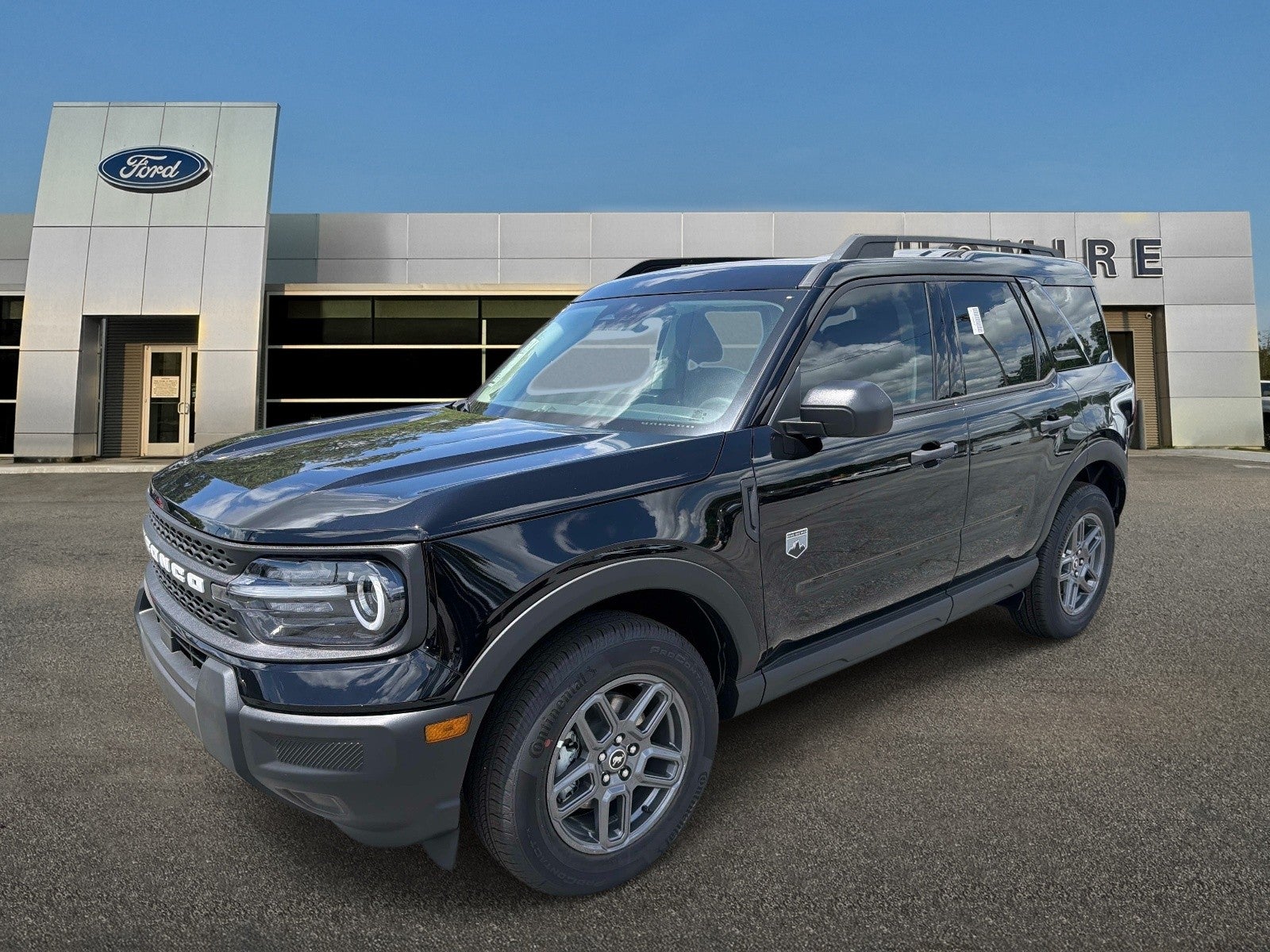 2026 Ford Bronco Sport — rear three-quarter view