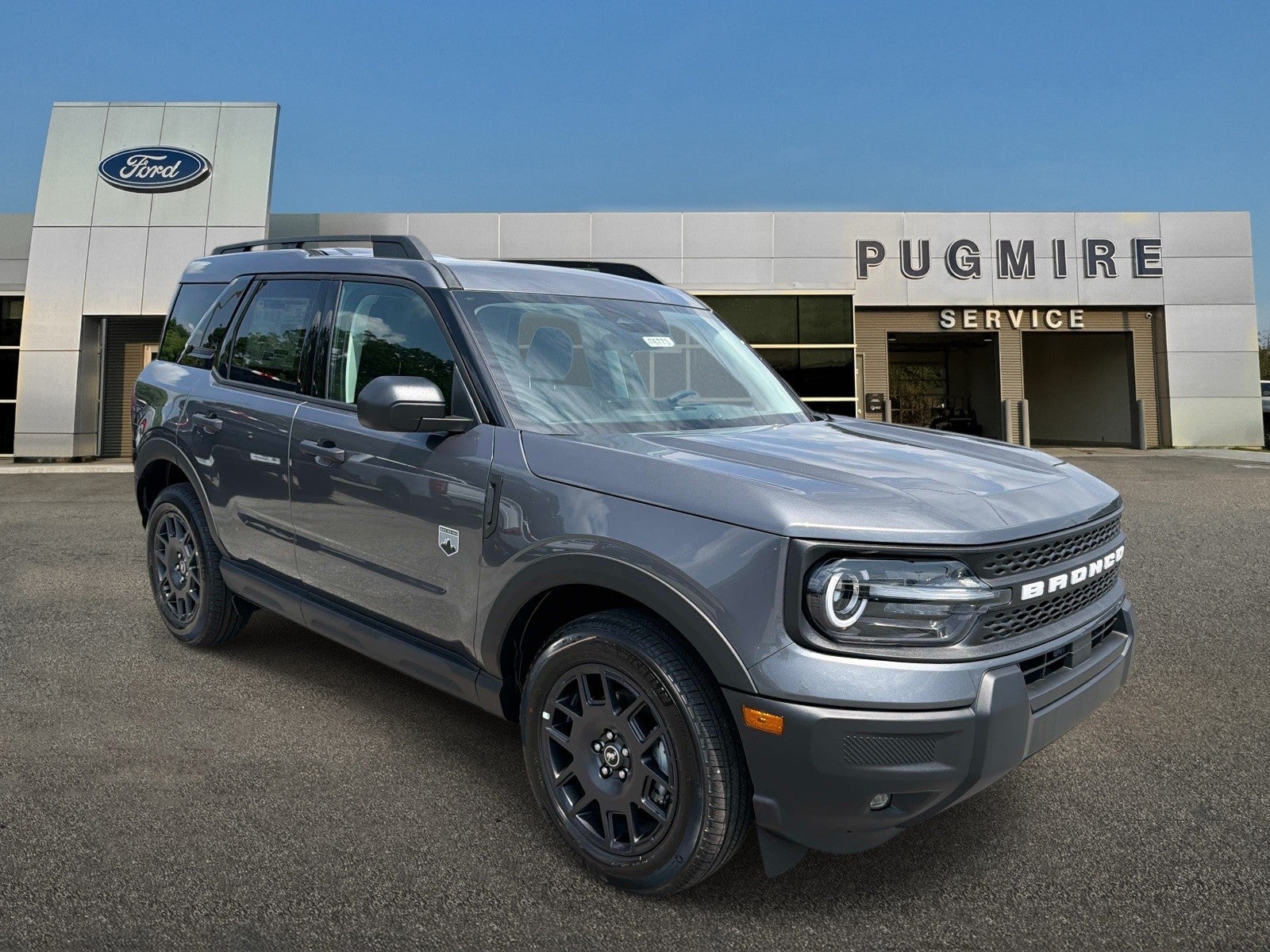 2026 Ford Bronco Sport BIG BEND 4X4 in Carbonized Gray Metallic — front three-quarter view