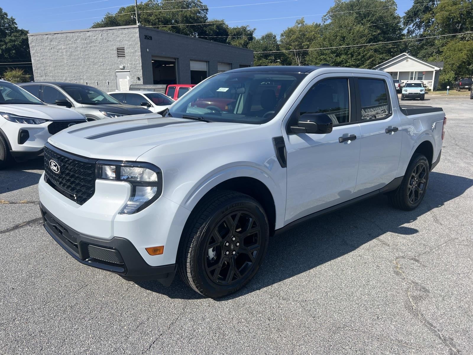 2025 Ford Maverick — rear three-quarter view