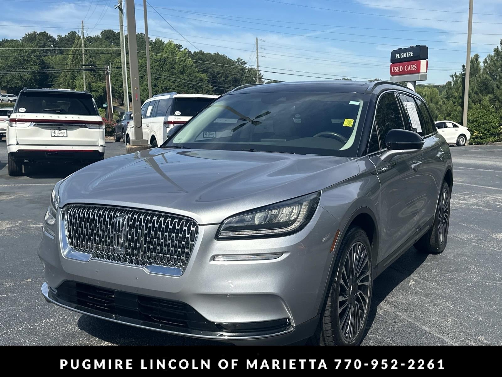 2021 Lincoln Corsair — rear three-quarter view
