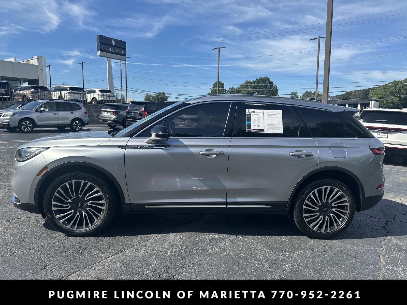 2021 Lincoln Corsair — interior view