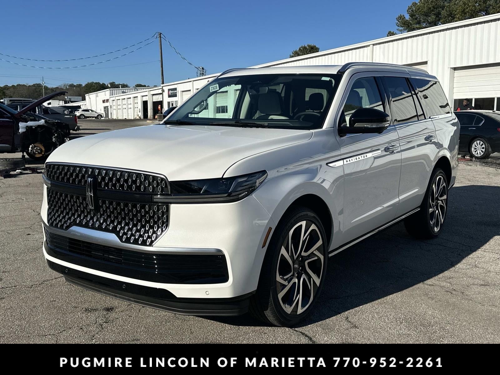 2026 Lincoln Navigator — rear three-quarter view