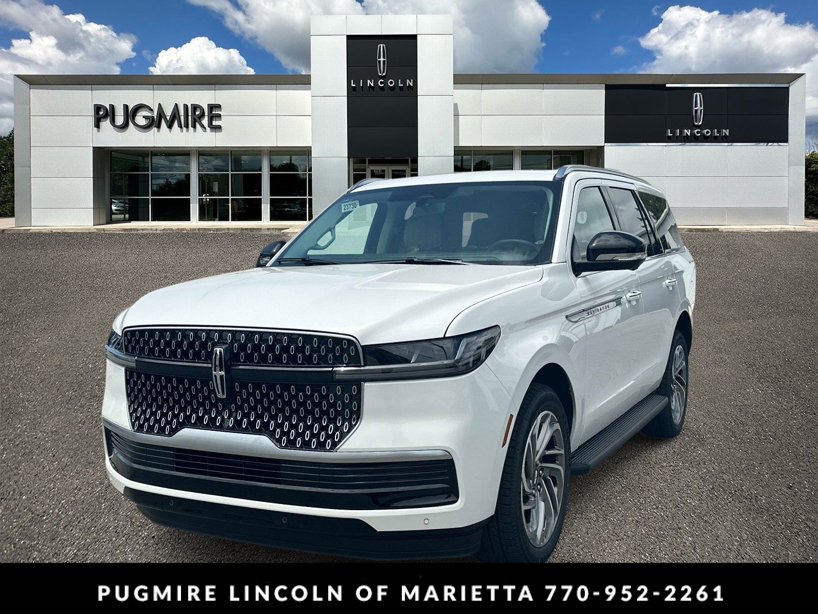 2026 Lincoln Navigator — rear three-quarter view