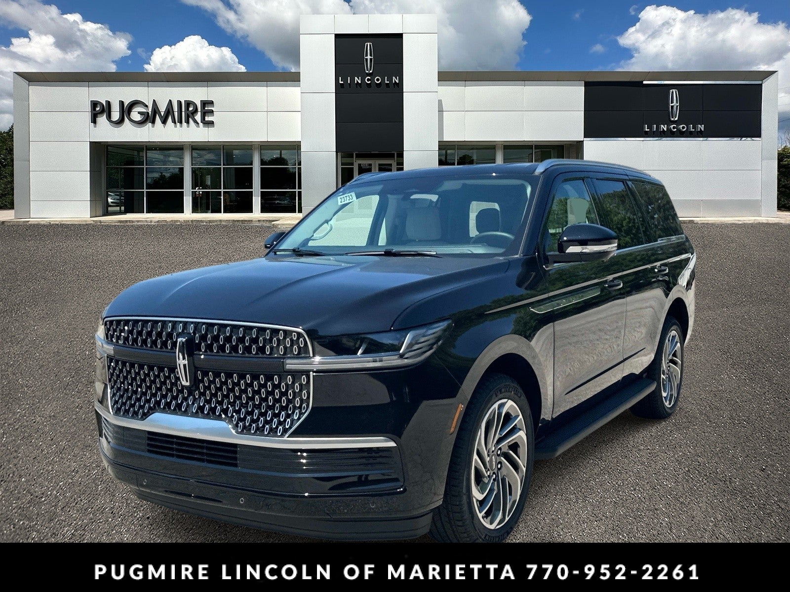 2026 Lincoln Navigator — rear three-quarter view