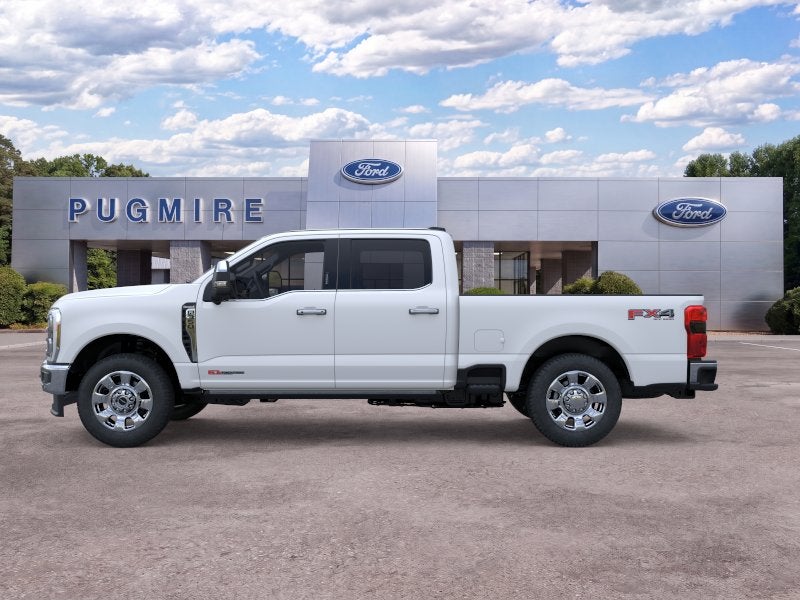2026 Ford Super Duty — rear three-quarter view