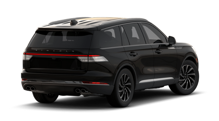2026 Lincoln Aviator — rear three-quarter view
