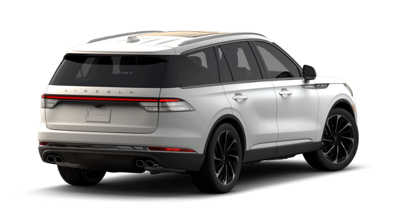 2026 Lincoln Aviator — rear three-quarter view