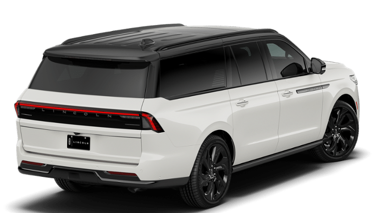 2027 Lincoln Navigator — rear three-quarter view