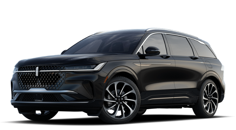2026 Lincoln Nautilus Lincoln Black Label in Infinite Black Metallic Clearcoat — front three-quarter view