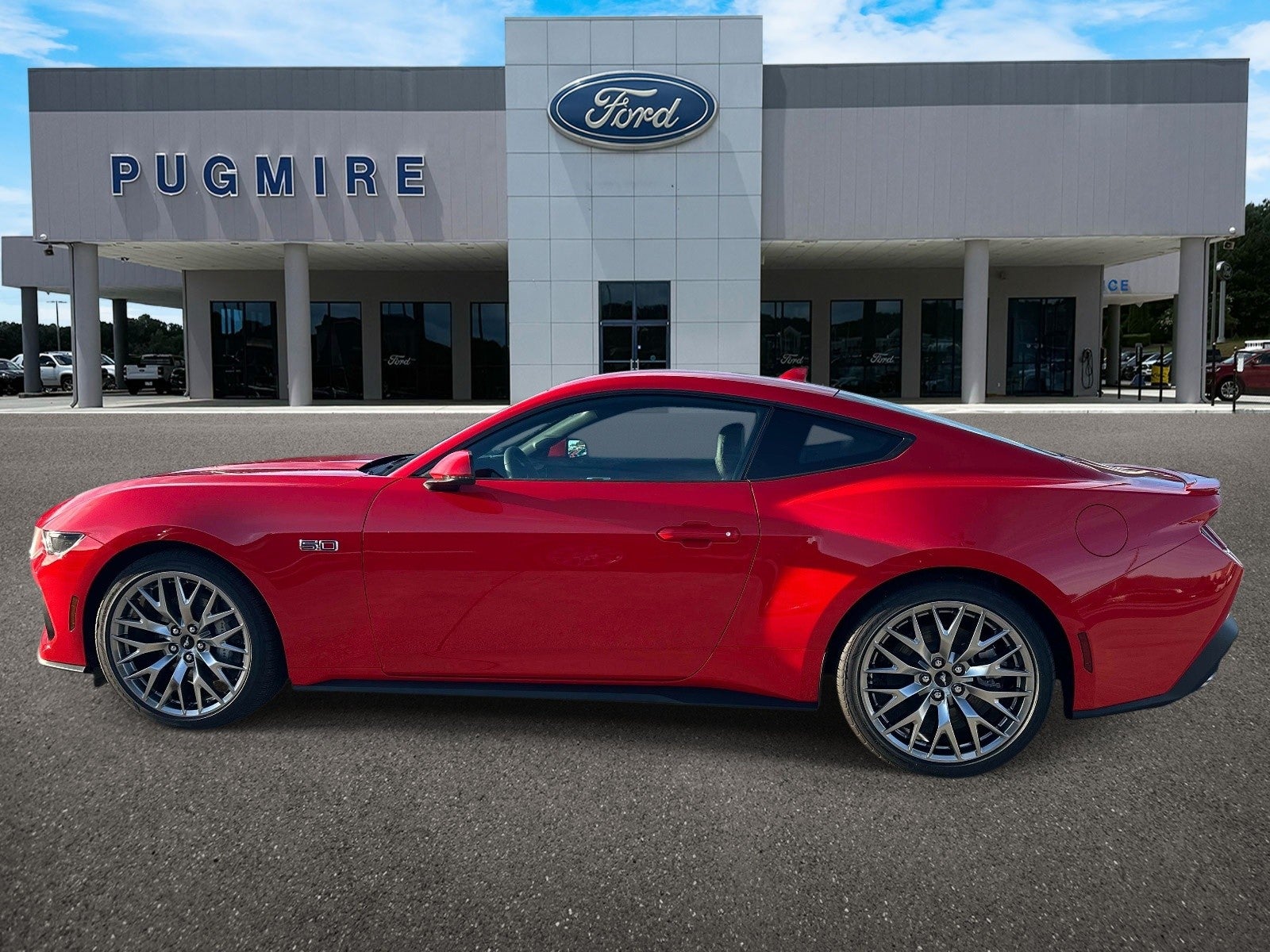 2026 Ford Mustang — interior view